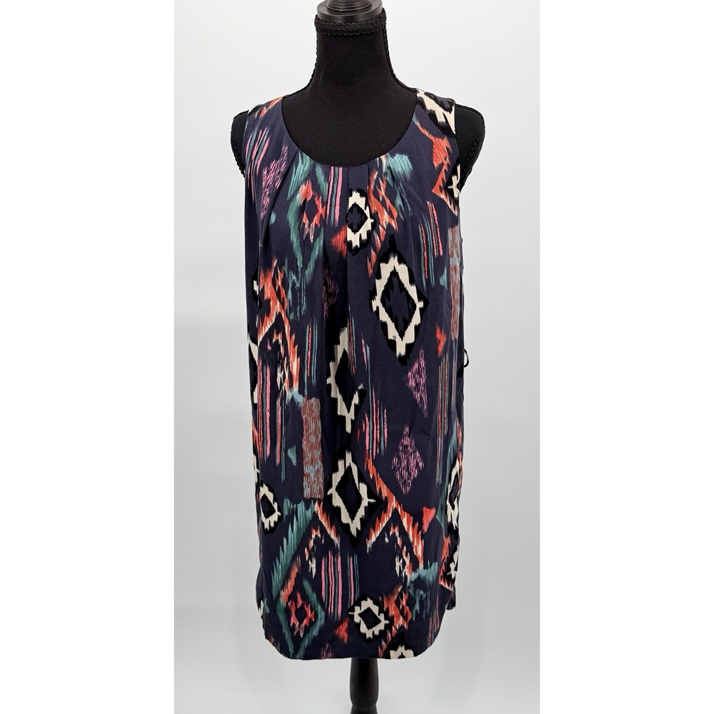 Love 21 Women's Size 8 Abstract Geometric Print Sleeveless Shift Dress